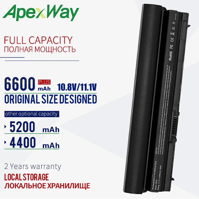 Аккумулятор 11 1 В для ноутбука DELL Latitude E6320 E6330 E6430S E6120 E6220 E6230 K4CP5 K94X6 KFHT8 FRROG RCG54 RFJMW F33MF