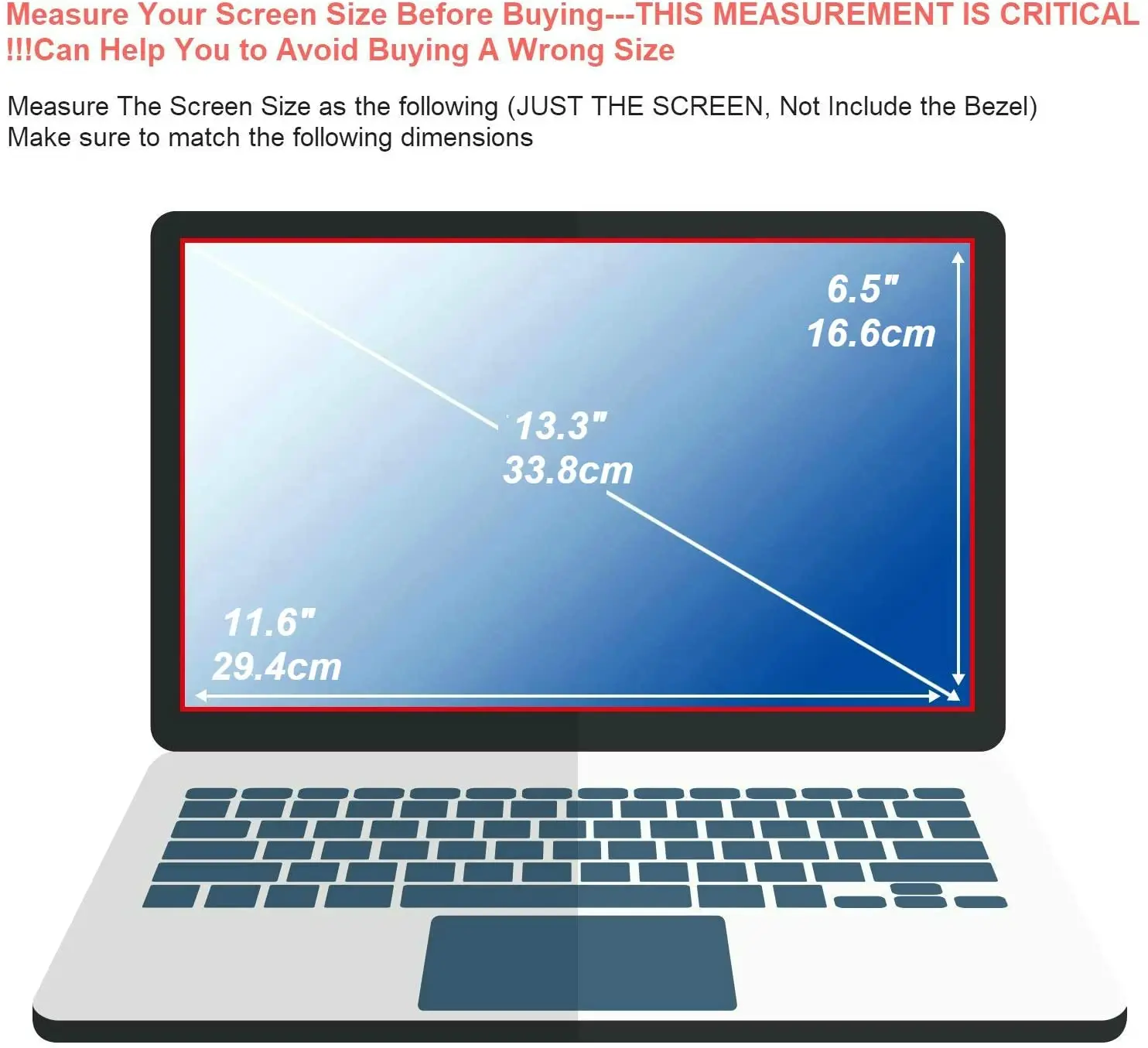 2X Anti Blue-Ray 13.3" Screen Protector Guard for Dell Inspiron 13 5000 7000 Series Touch screen |