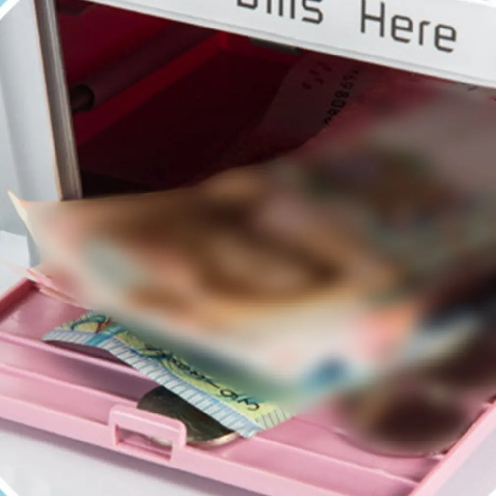 Электронная Копилка-банкомат сейф для детей Цифровые монеты наличные деньги