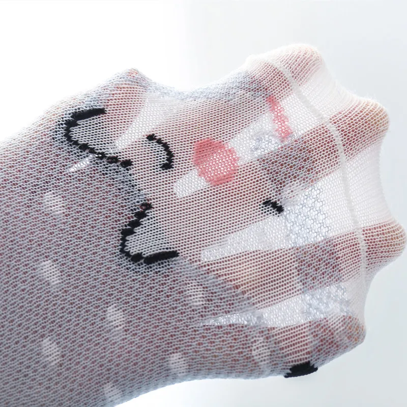 Lawadka 5Pairs/set New Summer Thin Newborn Baby Boys Girls Socks Cotton Infant Floor Sock Casual Cartoon Toddler 0-24Month