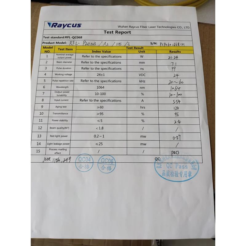 20 Вт 30 50 100 Raycus Q Switched импульсный лазерный источник волокна лазерная маркировочная