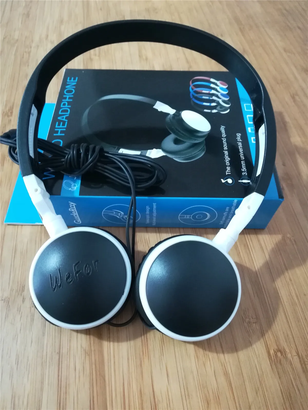 Наушники WeFor Bluetooth гарнитура с двойным микрофоном шумоподавление умный бесшумный