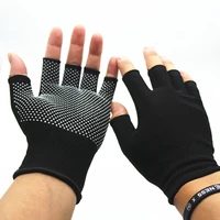 cycling gloves mens summer sports elastic thin gloves sunscreen breathable non slip half finger bicycle gloves men and women