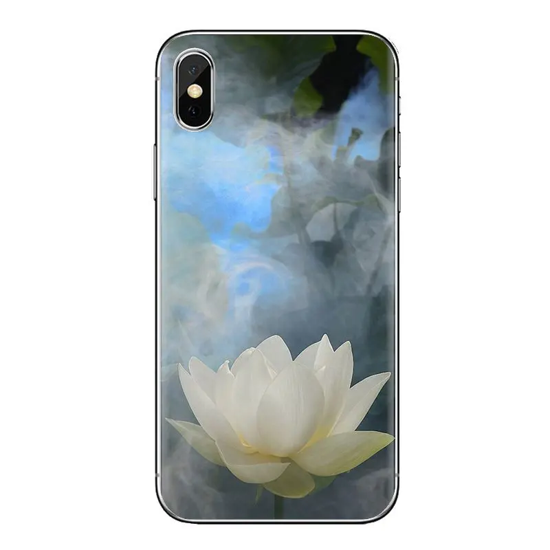 Pink White Red Lotus Flower For Huawei P Smart Y6 P8 P9 P10 Plus Nova P20 Lite Pro Mini 2017 SLA-L02 SLA-L22 2i TPU Cases Covers |