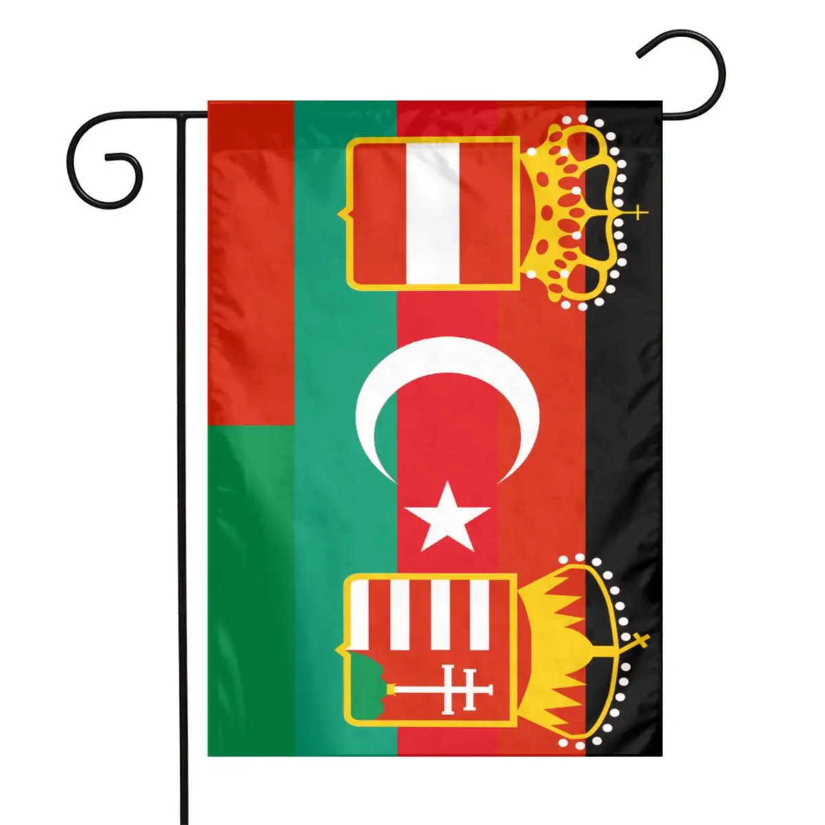 Австрийский флаг Венгрии (1869-1918) австрийский наружный Садовый 30x45 см | Дом и сад
