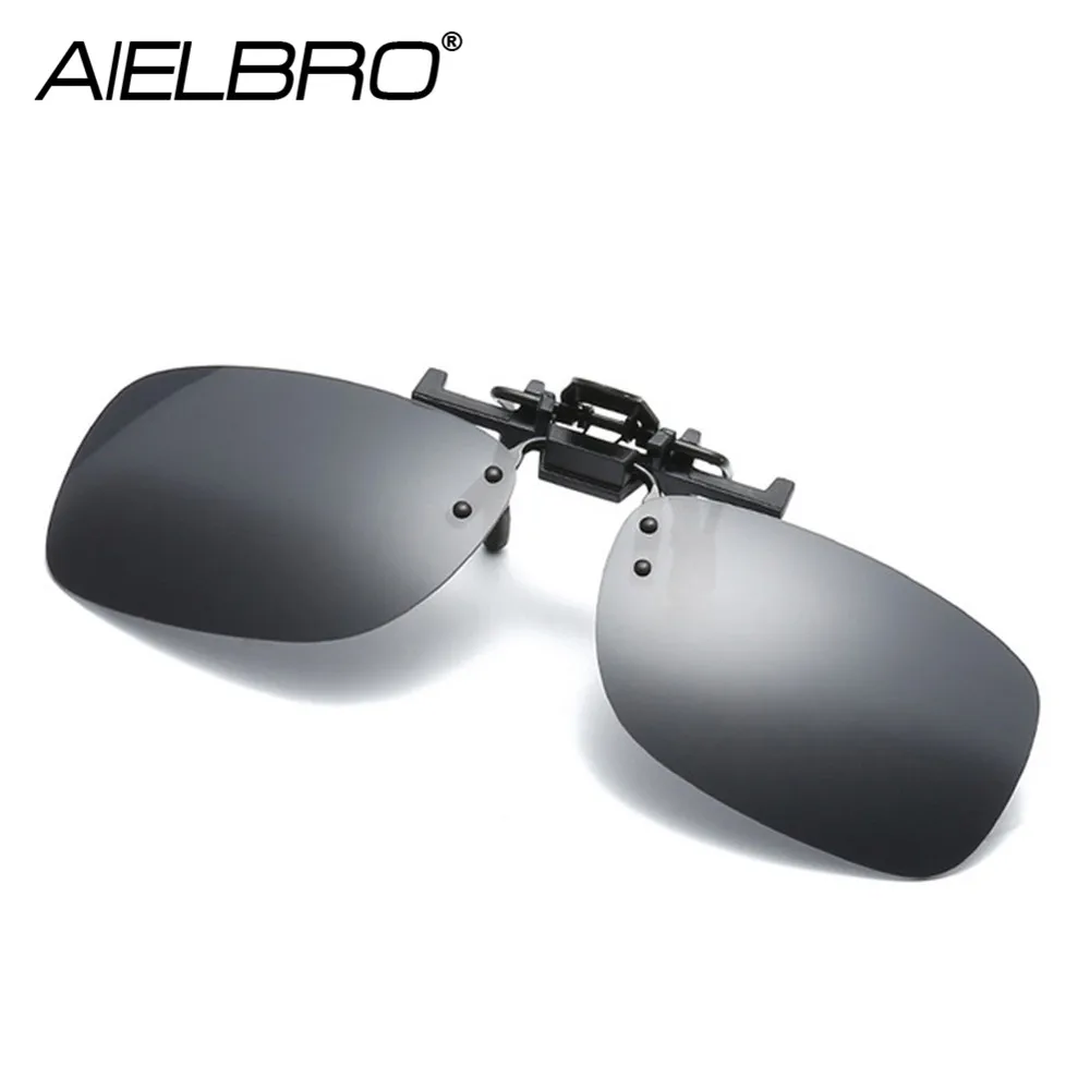 AIELBRO спортивные мужские поляризованные солнцезащитные очки с откидывающейся