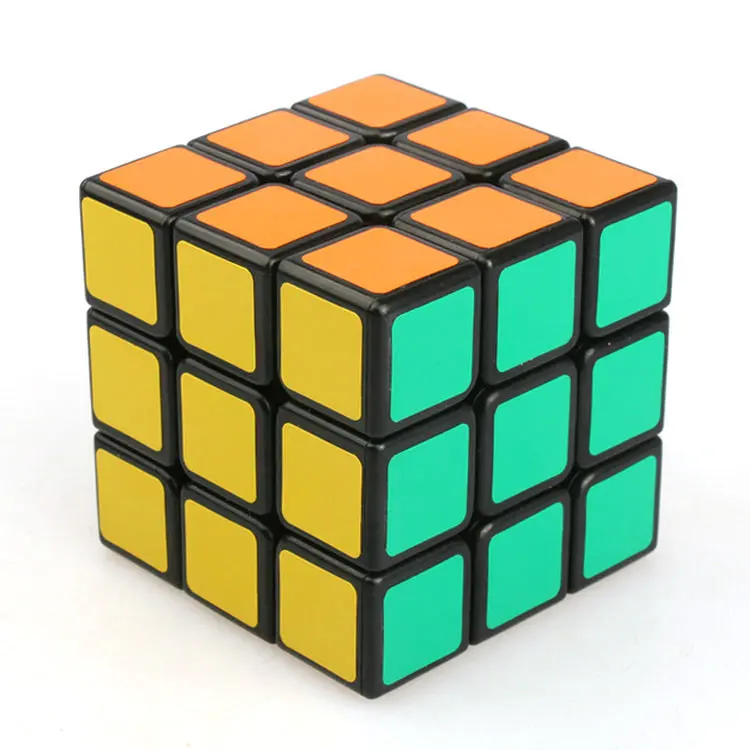 Shengshou Aurora 3x3 cube Black Speed ПВХ наклейка Cubo Magico обучающая игрушка идея подарка Прямая