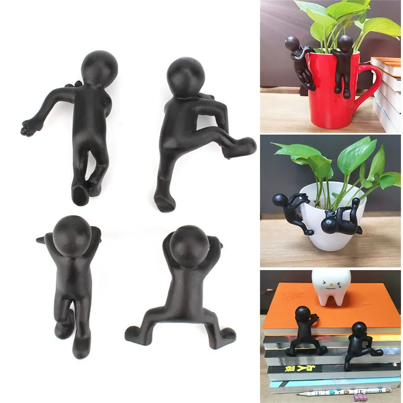 

Creative Climbing Kung Fu Figure Ornament Simple Resin Micro Landscape Crafts for Home Garden Courtyard Decoration Garden Decor