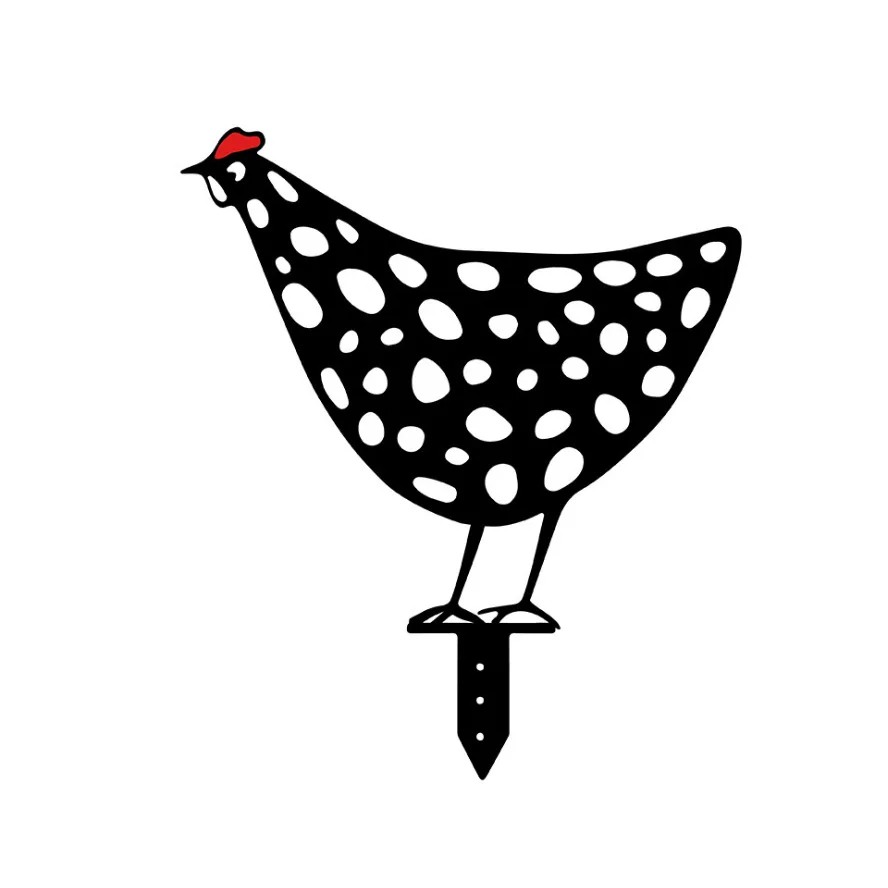 

Chicken Yard Art Easter Decoration Backyard Lawn Stakes Acrylic Hen Yard Decor Gift Outdoor Ornaments Yard & Garden Decoration