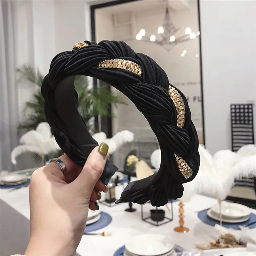 Ободки с узлом для милых девочек - головные уборы для волос на праздничные случаи, большой бант, диадемы для женщин 2020304.