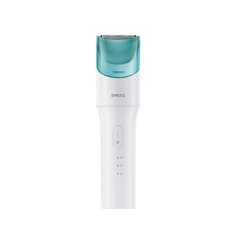 Blue Xiaomi SMATE Детские электрическая машинка для стрижки волос, USB Водонепроницаемый стрижки Машинка для стрижки Перезаряжаемые ультра-тихий Автоматическая машинка для стрижки волос для детей - Цвет: Blue