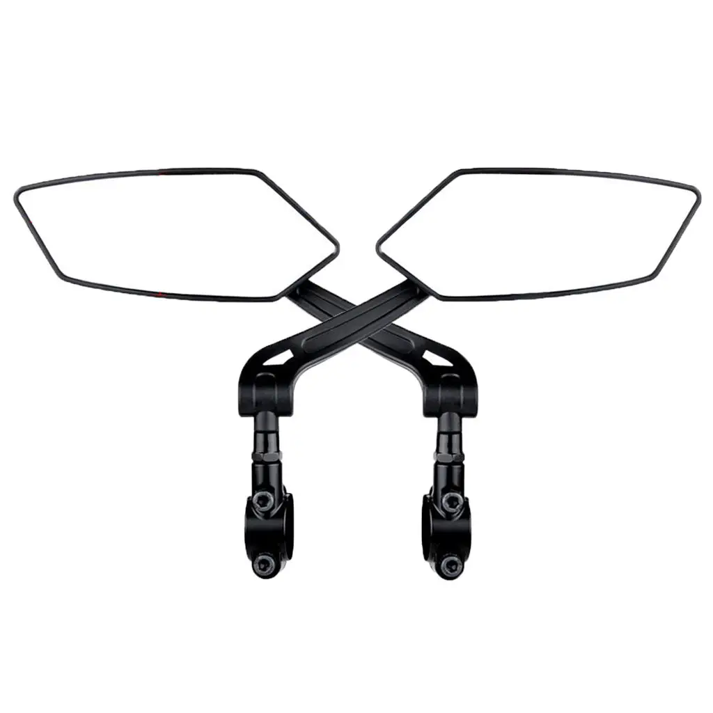 

Glass Lens Handlebar Mirror, Safe Rear View Mirror, Mirror, Cycling Mirror, Suitable for 22-25mm Handlebar