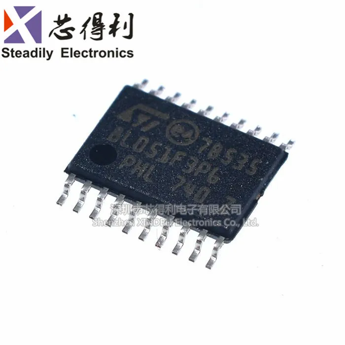 5 шт./лот Новый и оригинальный STM 8l051f3p6 SMD Tssop20 встроенный процессор контроллер |