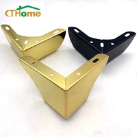 4pcs metal furniture legs for table foot modern gold coffee chair sofa legs dressers bathroom cabinet replacement foot hardware
