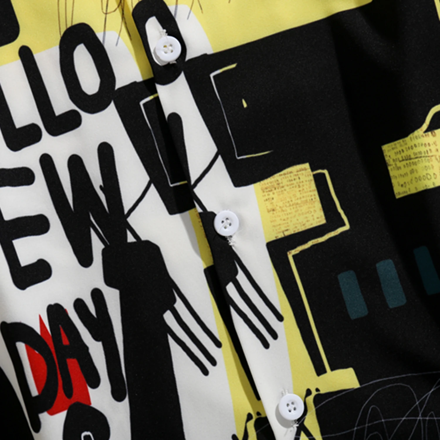 LACIBLE в стиле хип хоп Цвет часы с буквенным проектом &quotГраффити&quot мужские рубашки