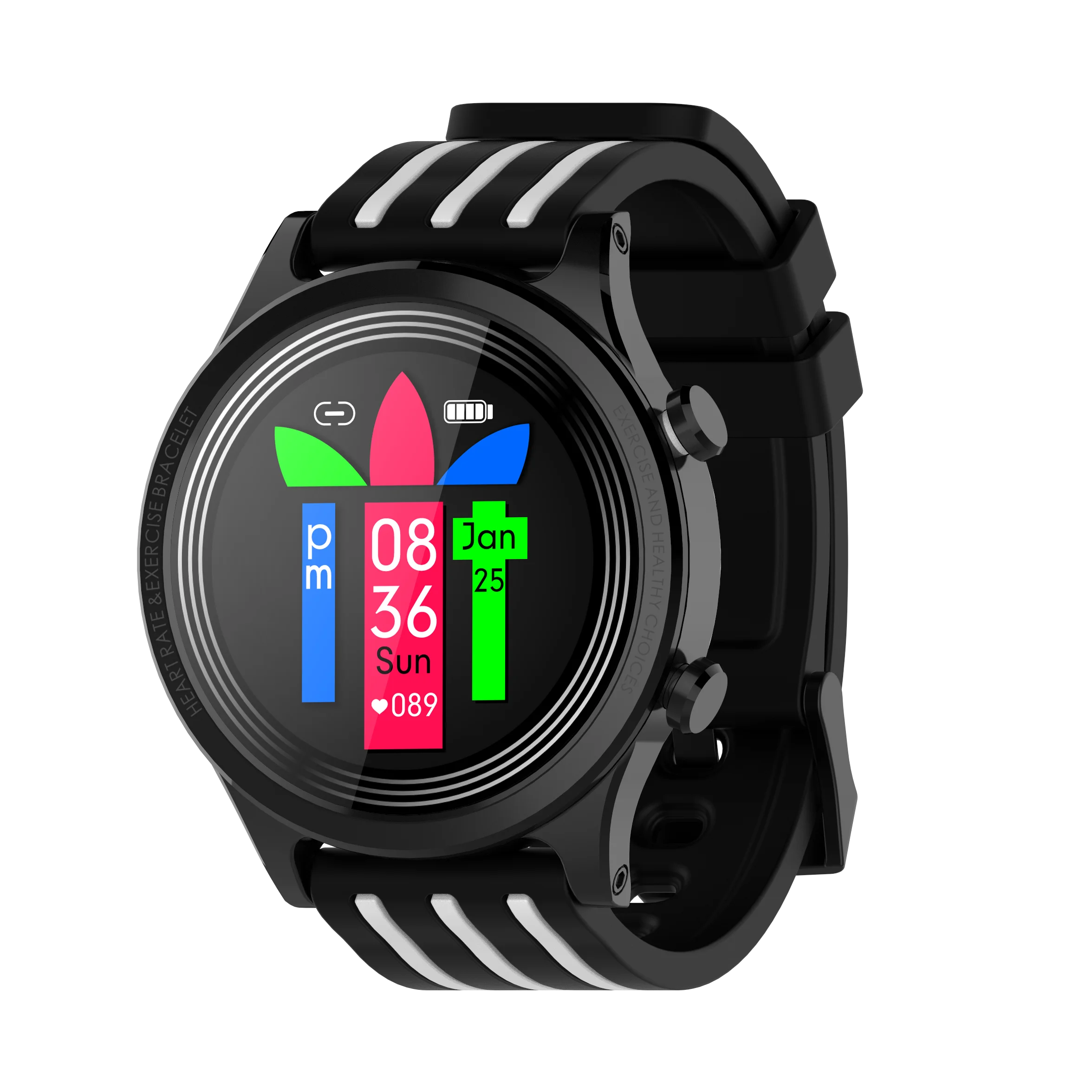 

Умные часы Amazofit Store E5, водонепроницаемые умные часы с аккумулятором на 24 дня, медицинский силиконовый ремешок для управления музыкой