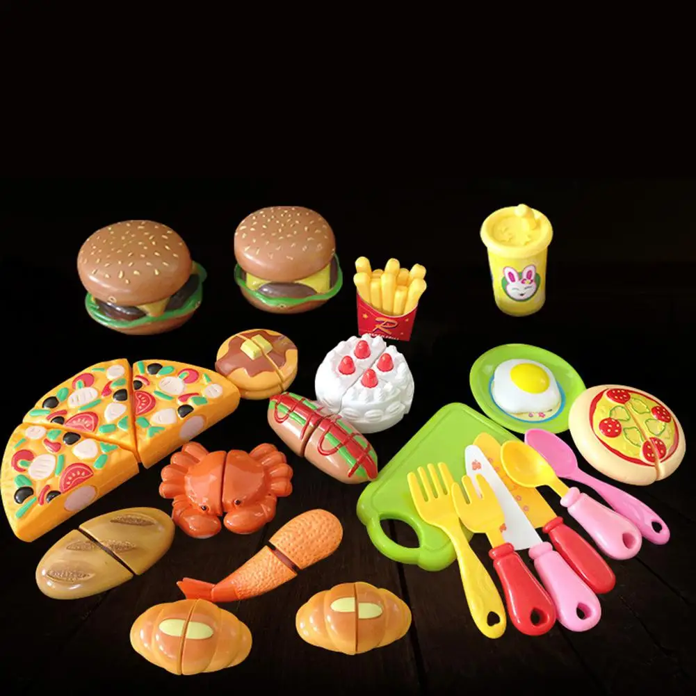 Нет кухня ролевые резки игровой набор еда игрушки для детей|Детские кухни| |