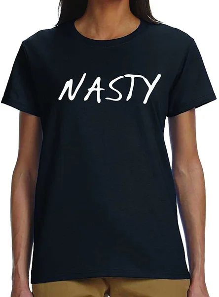 

Nasty Shirt - Nasty Woman's Black T-Shirt