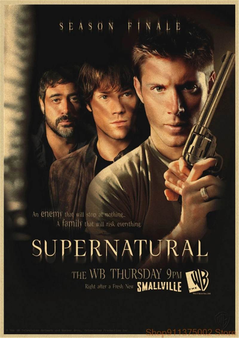 

Постер "Сверхъестественное", классический стиль