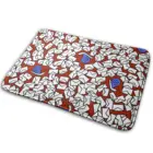 Snail Mail  Красная палитра  Почтовое отделение  Коврик для письма, ковер, Противоскользящий коврик для входной двери в спальню, Snail Mail