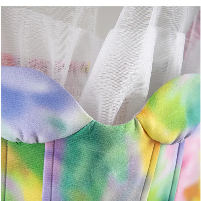 Женский костюм с юбкой DEAT повседневный квадратным вырезом без рукавов открытыми