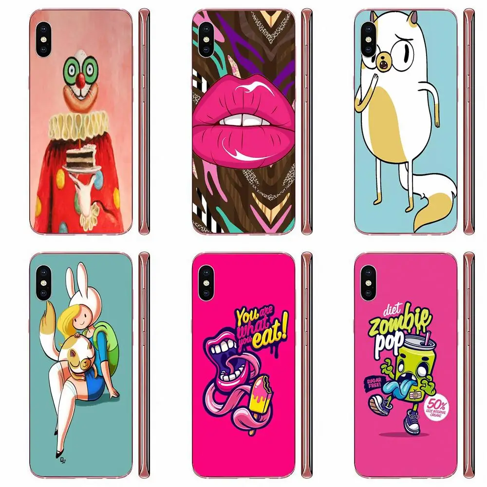Мультяшный комиксный торт искусства для Huawei Honor 4C 5A 5C 5X 6 6A 6X 7 7A 7C 7X 8 8C 8S 9 10 10i 20 20i Lite Pro телефонный чехол