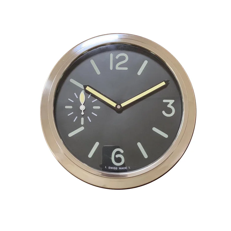 

Modern Nordic Wall Clock Metal Luxury Modern Wall Watches Home Decor Luminous Silent Clocks Wall Living Room Decor Gift Ideas