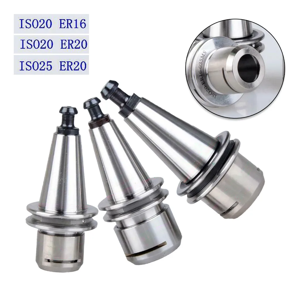 

ISO20 ER16 Collet Chuck ISO20 ER20 Holder ISO25 ER20 G2.0/40,000 ISO High Speed Manufacturing Metal Processing CNC Drill Chucks