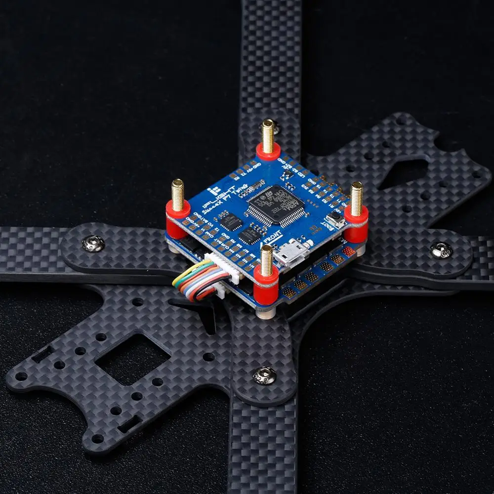 IFlight SucceX 50A 2-6s BLHeli_32 4-в-1 ESC с телеметрии Поддержка DShot150/300/600/1200 MultiShot OneShot небольшой