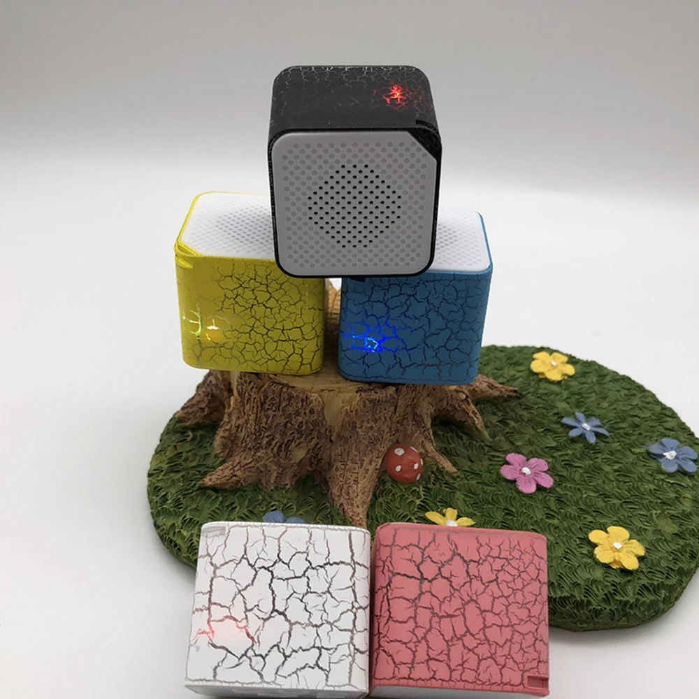 Портативная Беспроводная портативная bluetooth-колонка мини-светодиодная