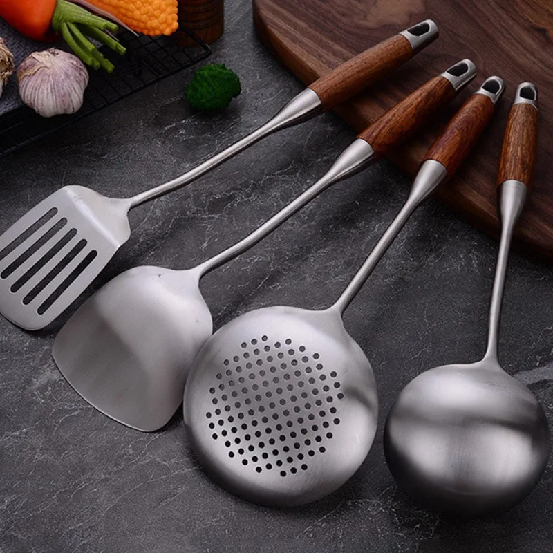 

Kitchen Utensils Cooking Utensils with Hanging Hole Holder Kitchen Gadgets Cookware 1PC