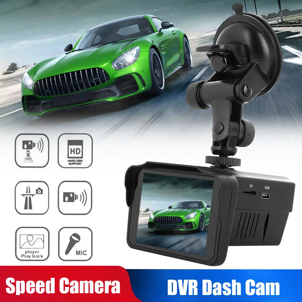 Видеорегистратор автомобильный VEHEMO 2 7 дюйма HD 1080P 140 градусов в 1 | Автомобили и