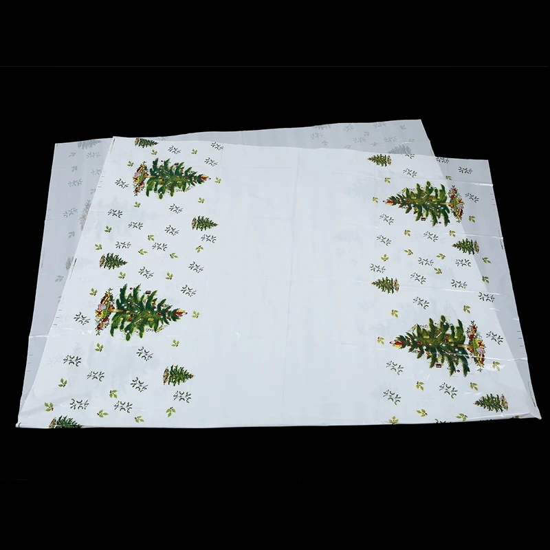 НОВАЯ РОЖДЕСТВЕНСКАЯ одноразовая скатерть Праздничная прямоугольная