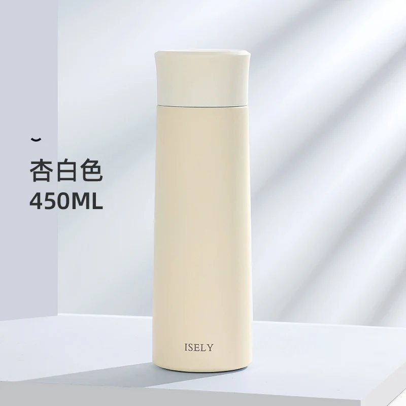 Термос из нержавеющей стали простая термобутылка с ситечком двойными стенками