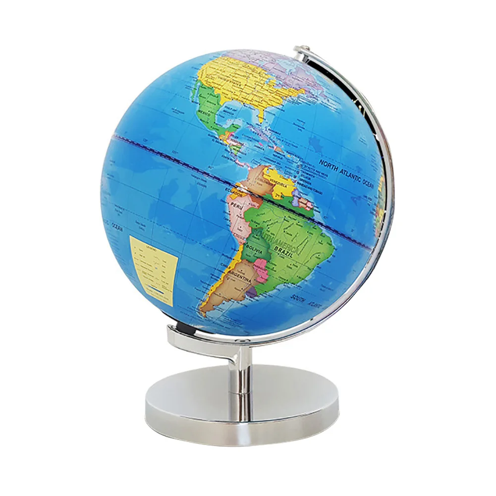 25cm 5V 2 In 1 LED Light English Constellation Map Ball With Stand World Earth Globe Kids Geography planetarium Educational Toys