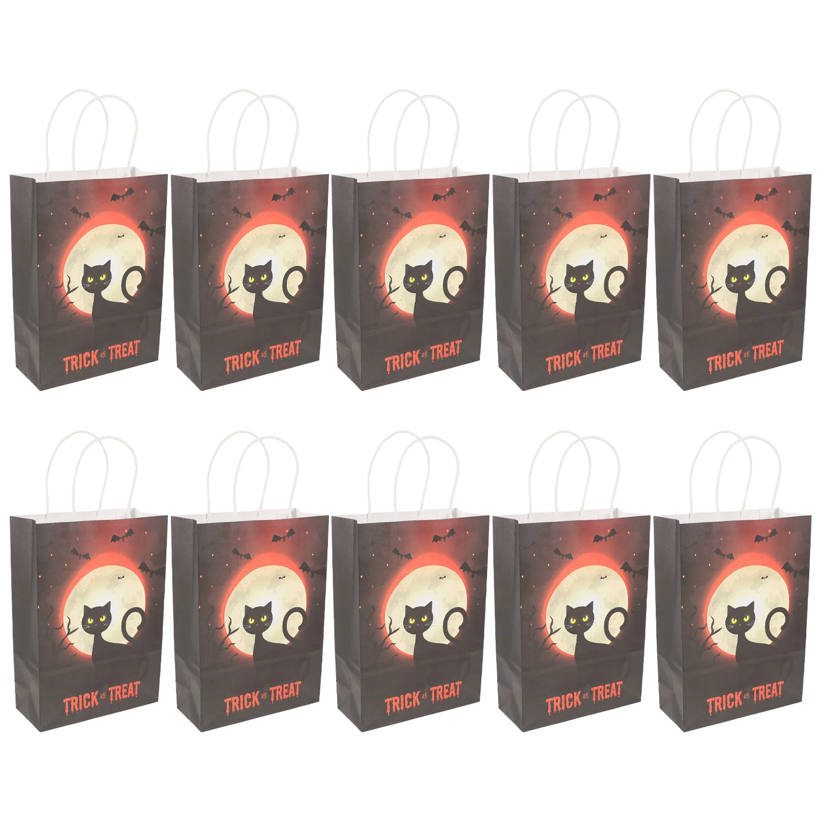 

10Pcs Candy Bags Cookies Cookie Storage Bags Desktop Decors (Assorted Color)