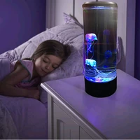 bedside led desktop light jellyfish tropical fish aquarium tank led light relaxing bedside mood atmosphere night light lamp