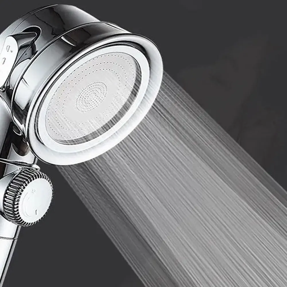 

Насадка для душа под давлением, регулируемый шланг с перфорированным свободным кронштейном, 3 режима, аксессуары для ванной комнаты