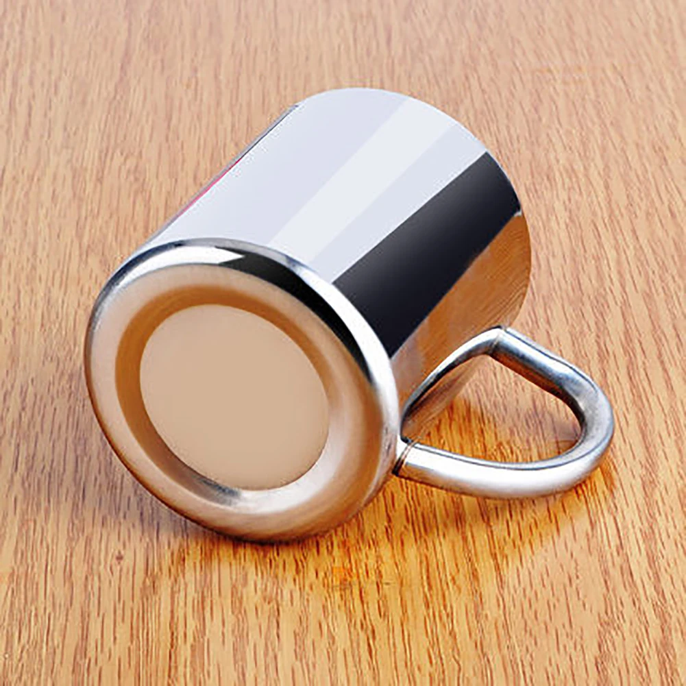 Новый кофейных чашек из нержавеющей стали для путешествий портативная Питьевая