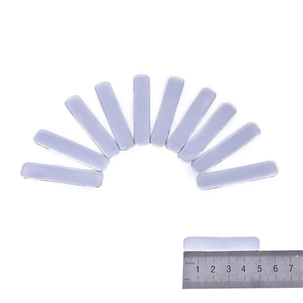 

10 Pcs Weighted Lead Tape Add Power / Weight for Golf Tennis Racket Iron Putter