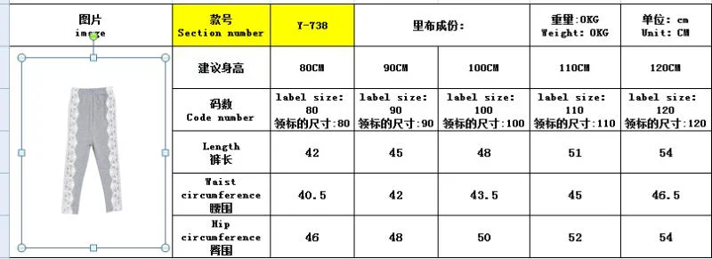 

YOYOSHOW Summer new girls pants fashion clothes girls leggings 1-5 years old girls leggings toddler girl fall clothes 2020