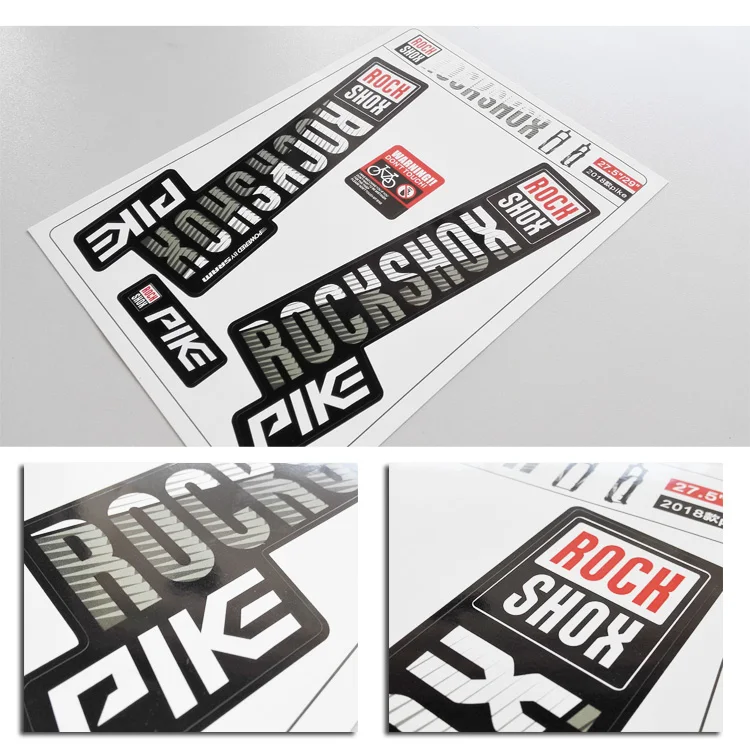 lehool bike decal rockshox PIKE decals mountain front fork stickers | Спорт и развлечения