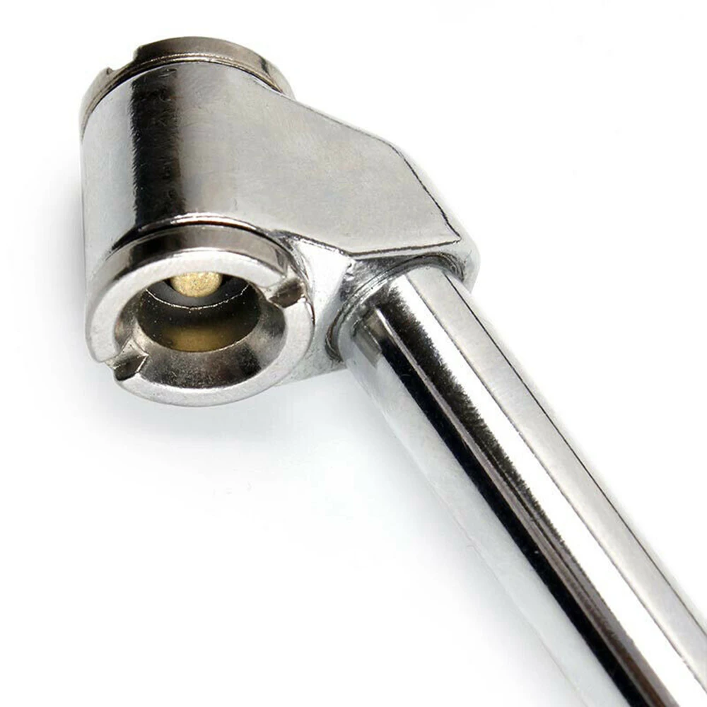 10-150PSI Heavy Duty Straight-on Dual Head Truck Service Tire Air Pressure Gauge |