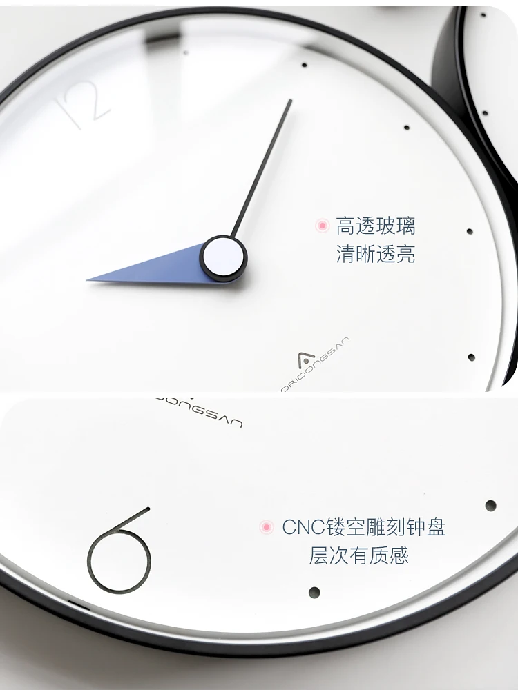 Настенные часы в скандинавском стиле SC448 тихие настенные наручные с большим