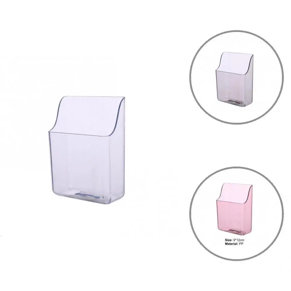 

Unique Storage Holder Lightweight 3 Colors Multi-purpose Burr Free Phone Storage Rack Storage Rack Storage Holder 1 Set