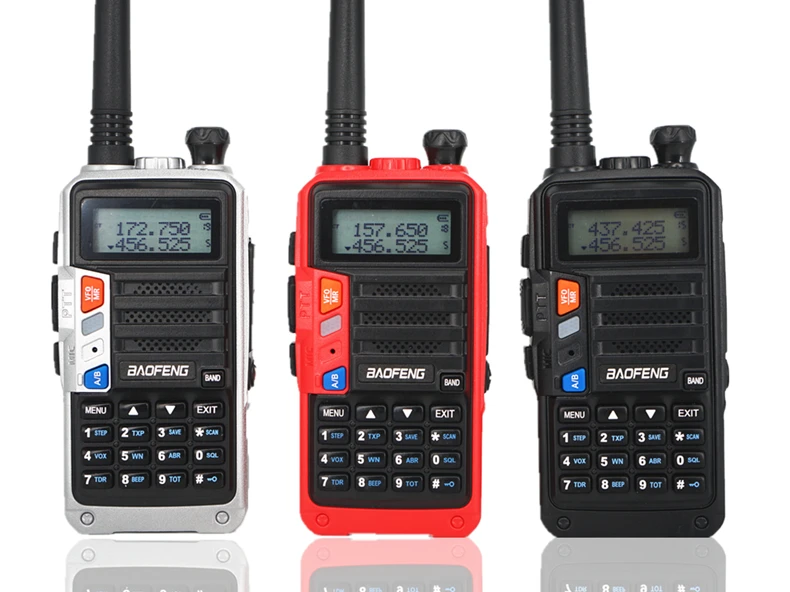 Обновленная рация Baofeng UV-5R UV 5R Pro 8 Вт высокомощный CB Ham радио двухдиапазонный УКВ двухстороннее радио UV-5R 10 км Comunicador