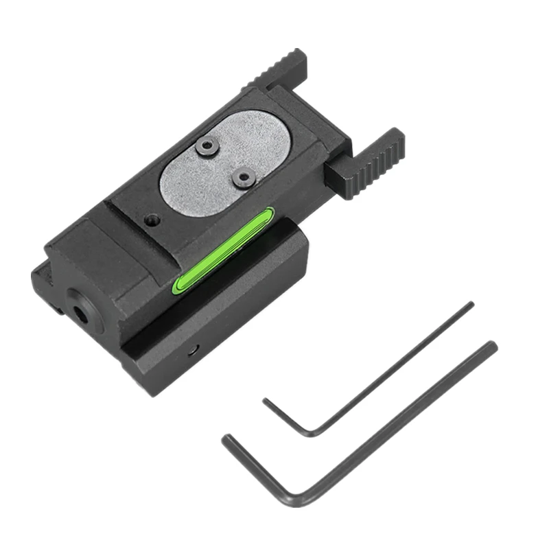 

Tactics GREEN laser sight with 20mm laser sight for pisto 4x more visible than red laser