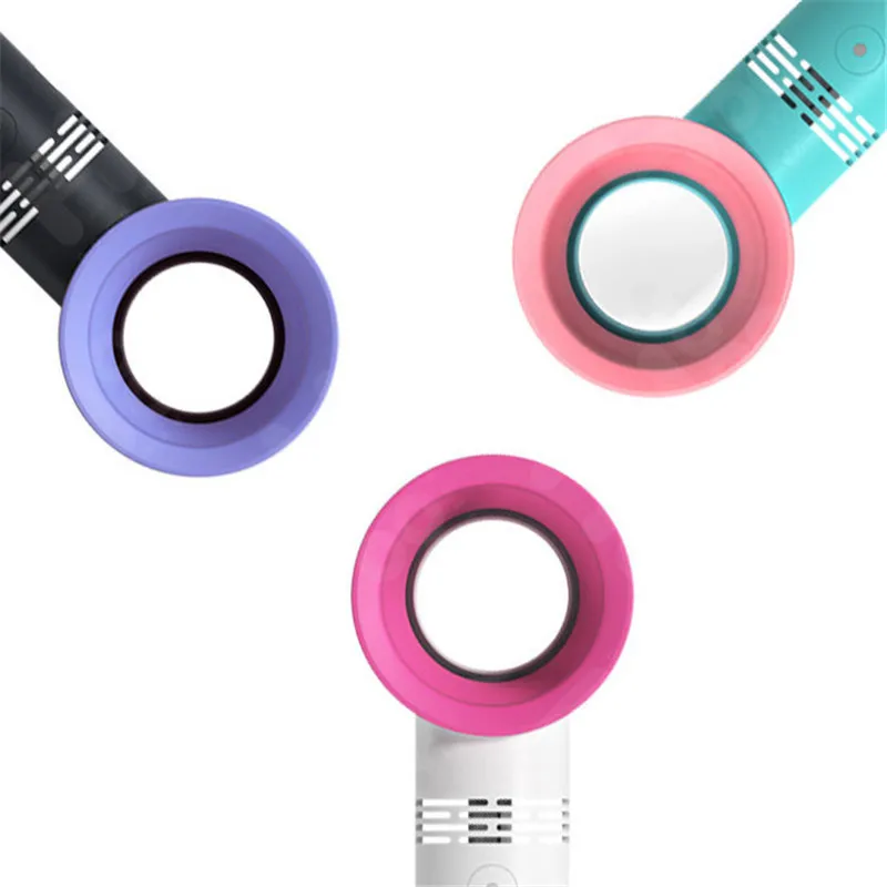 Портативный usb-вентилятор, перезаряжаемый, ручной вентилятор с тремя скоростями, регулируемая ветровая мощность для настольного ноутбука, мини-вентилятор
