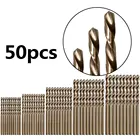 Набор спиральных Сверл из быстрорежущей стали с кобальтом, 1 мм, 1,5 мм, 2 мм, 2,5 мм, 3 мм