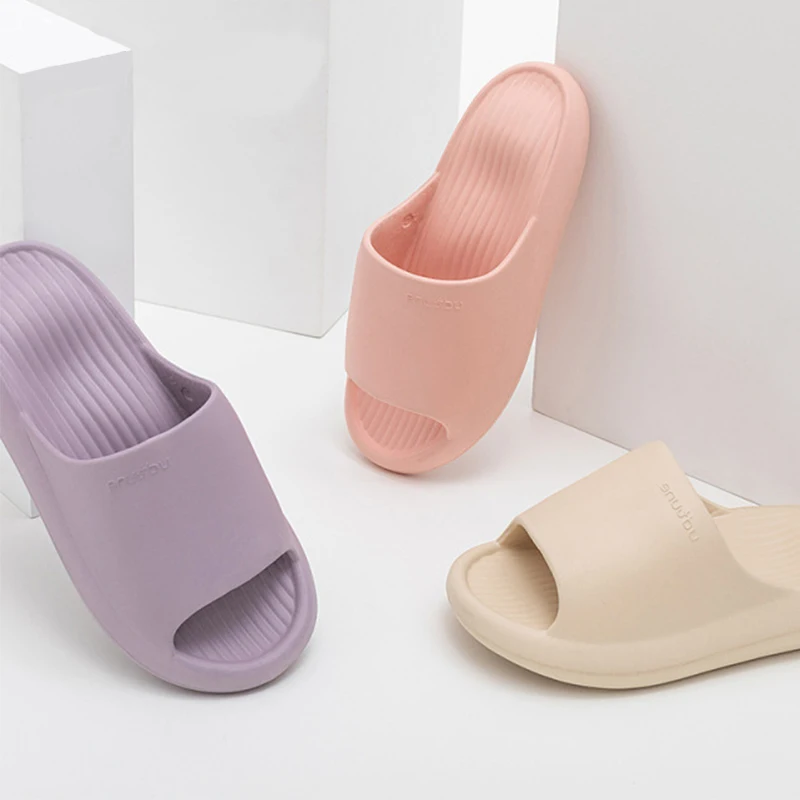 

2021 Men Summer Platform Women Shoes Bath EVA Sofa Slides Women Thick Sole Soft Indoor Slippers Women Anti-slip Sandals